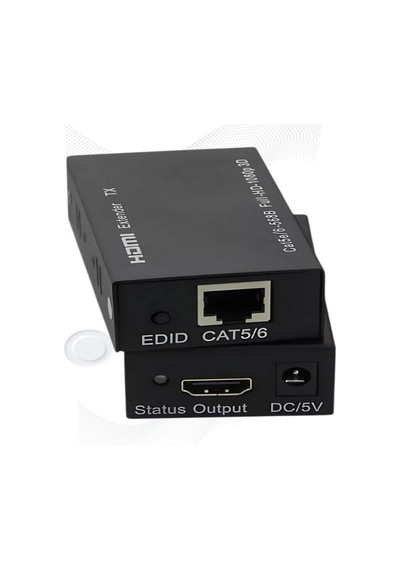 Anunnaki Hdmı Ethernet Extender Uzatıcı Cihaz Rj45 Cat5e Cat6 Full Hd 1080p 3d Alıcı Verici 1 Çift