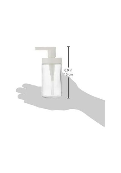 Ikea Tackan Sıvı Sabunluk, Beyaz Cam 903.223.03, 200ml Çok Renkli