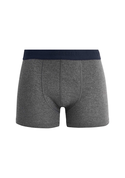 Tudors Erkek 5'li Pamuklu Likralı Esnek Kumaş Boxer-32936 Multi