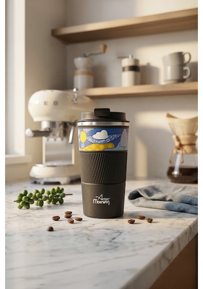 Any Morning Ba21549 Termos Mug Siyah