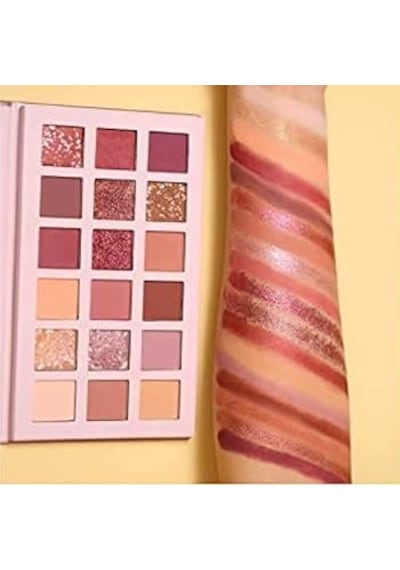 Huda Beauty 18 Renkli Profesyonel Çıplak Göz Farı Paleti Diğer