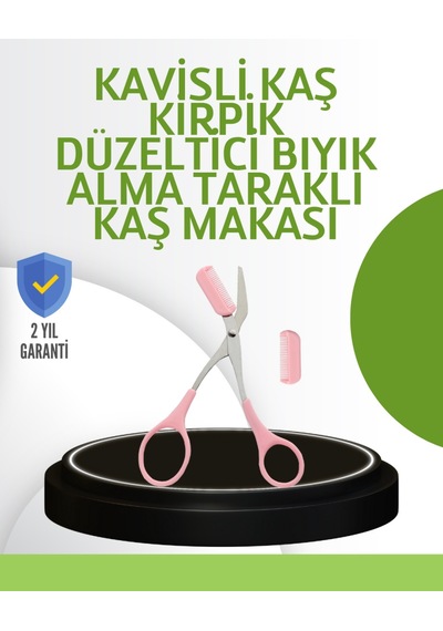 Taşınabilir Kaş Ve Kirpik Düzenleme Makası Ergonomik Tasarım