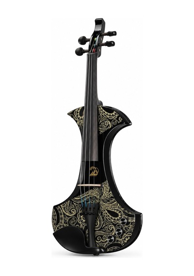 Aileen Av-d501-pb 4/4 Elektro Keman Phoenix Black