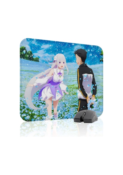 Re Zero Kaymaz Dikişli Kauçuk Oyuncu Mousepad V3 - 48x40 Xl Gaming Mouse Pad Fare Altlığı