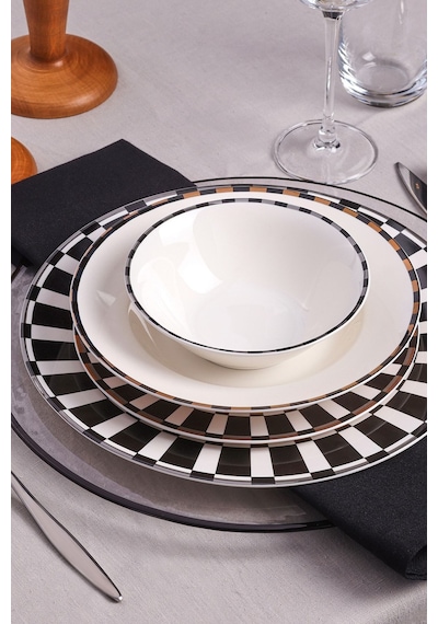 Karaca  Elegance Bone Aries 24 Parça 6 Kişilik Yemek Takımı