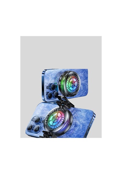 En Popüler Rgb Led Telefon Soğutucu Fan Yüksek Hızlı Soğutma Oyuncu Cooler Yeni Nesil Uygun