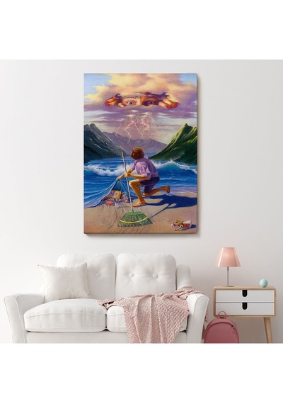 Es10 YS Özel Çevre Temizliği Temalı Duvar Tablosu-6075 (70 x 100)
