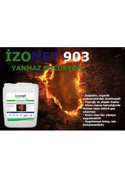 İzonet 903 Yanmaz Solusyon 10 Kg