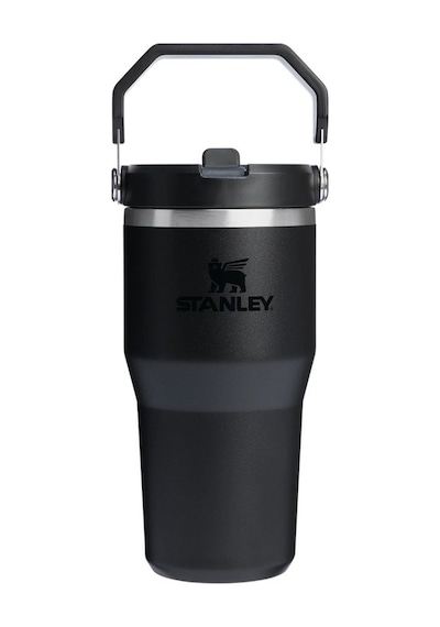 Stanley The Iceflow Flip Straw 2.0 Tumbler 0.60 Litre Black 2.0 Siyah