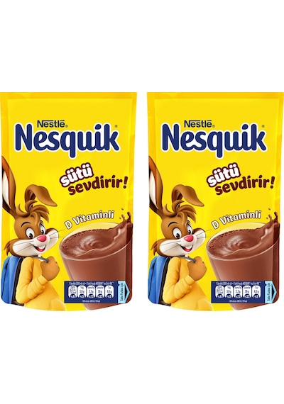 Nesquik Kakaolu Toz İçecek 180 Gr X 2 Adet 180 G