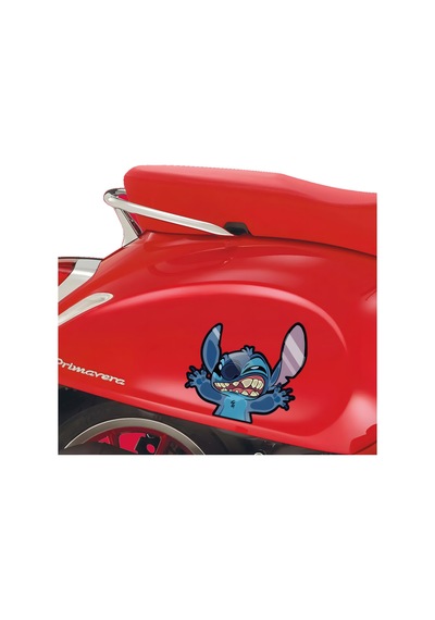 Cama Yapışmış Stitch Sticker 13,5x13 Cm Su Geçirmez Hq Araba Laptop Oto Motor Kask Sticker