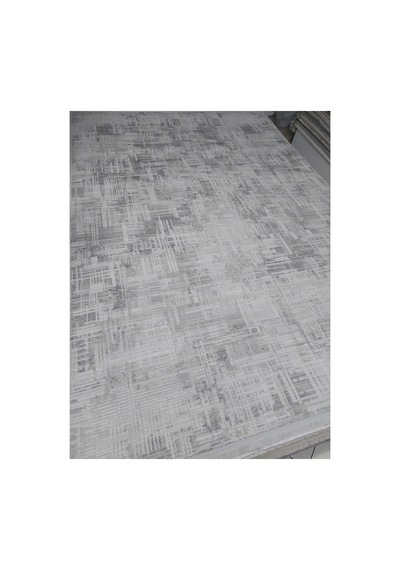 Forza Akrilik İplik Dokuma 200x290 6m2 Halı Gri - Krem