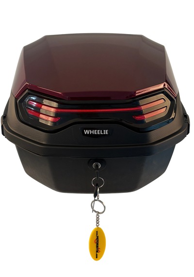 Wheelıe Xt08-jr 32 Litre Motosiklet Arka Çanta Bordo