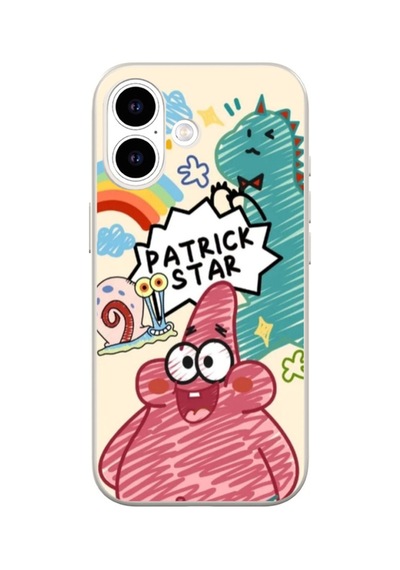 Arvencase Apple iPhone Uyumlu 17 Uyumlu Hd Kalite Orta Sertlikte Baskılı Desenli Silikon Renk74 Renk74