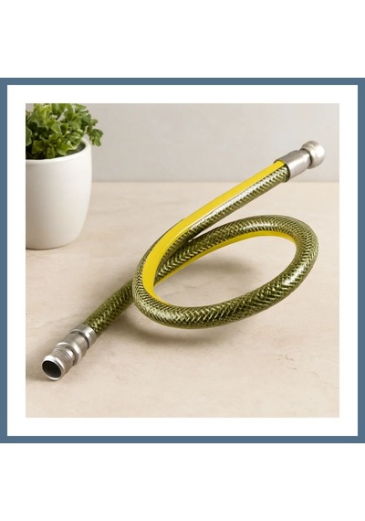 Buradabulabilirsin 75 Cm Flex Çelik Örgülü Doğalgaz Hortumu Bbz