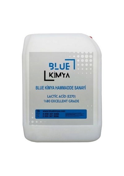Laktik Asit E270 10 Kg - Lactic Acid %80 Excellent Grade - Gıda Kalite