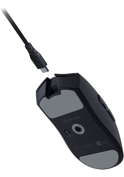 Razer Viper V4 Pro Kablosuz Mouse Siyah 49 G Ultra Hafif Kablosuz 8k Hz E-spor Oyuncu Mouse Rz01-05630200-r3g1