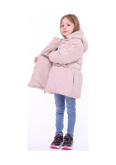 Kız Bebek Çocuk Mont 51284 Pembe