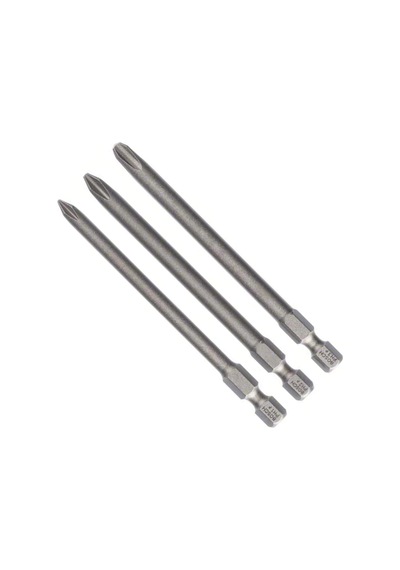 Pro 3 Parça.-set Ekstra Sert Tornavida Ucu Phillips Vidalar- Uzunluk: 89 Mm
