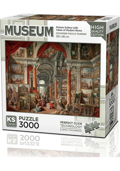 Ks Games Puzzle 3000 Parça Picture Gallery With Views Of Modern 23014
