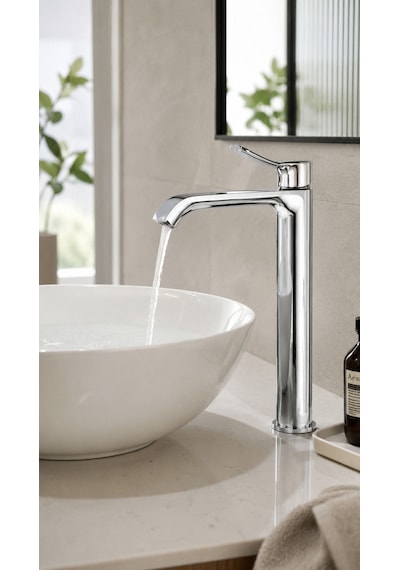 Valero Çanak Tipi Lavabo Bataryası Krom Vm-1211