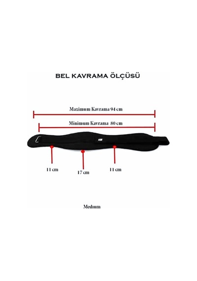 Ağırlık Kemeri Siyah: Güç Ve Destek Için Mükemmel Seçim