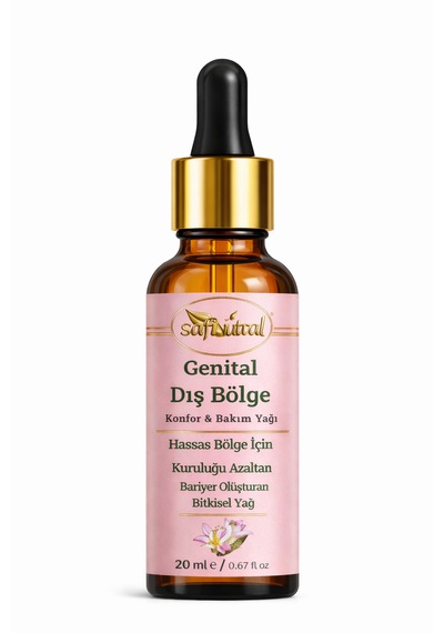 Safvital Genital Dış Bölge Konfor & Bakım Yağı İntim Bakım 20 ML