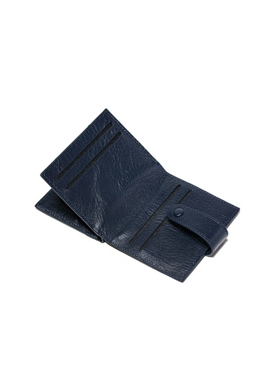 Lacivert Cüzdan & Kartlık Unisex 710 Grande Deri Cüzdan Kartlık