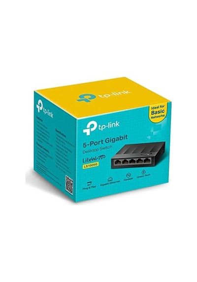 Ls1005g Ethernet Çevirici 5 Port 10/100/1000 Mbps