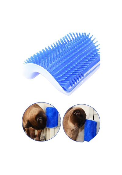 Cat It Pratik Kedi Tüyü Kaşıma Ve Tarama Aparatı Duvara Monte Kaşıma Aleti
