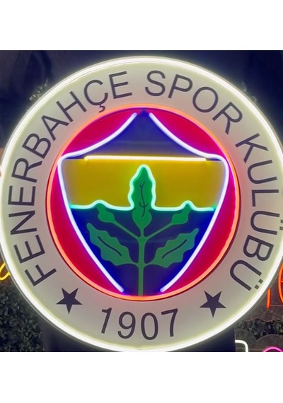 Futbol Takımlarına Özel Pleksi Uv Baskı Neon Led Arma Tabela Diğer