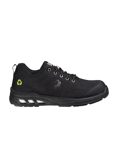 Safety Jogger Ecofitz Black S1p Src Sr Esd Fo İş Ayakkab Siyah