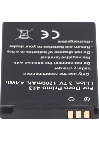 Doro Primo 413 Pil Rcb413 3.7 V 1200 Mah İçin Uygun Pil
