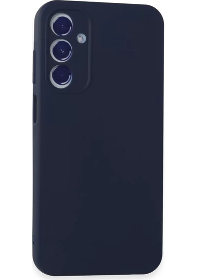Newface  Samsung  Uyumlu Galaxy A15 4g Kılıf First Silikon - Lacivert