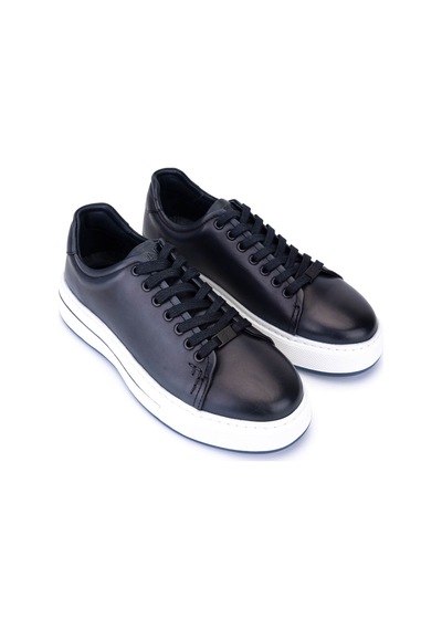 Tamer Tanca Erkek Hakiki Deri Lacivert Sneakers & Spor Ayakkabı 298 3259-8086 Erk Ayk Sk25-26 Lacı Dr Alkl Lacivert