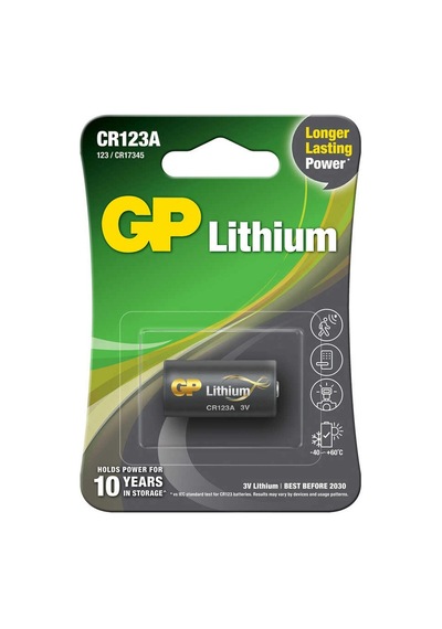 Gp Cr123a 3v Lityum Pil Crchmgo