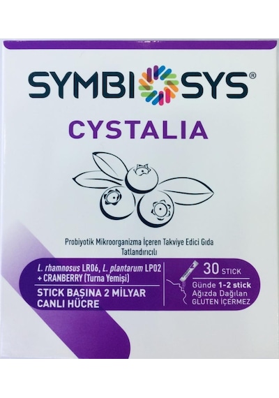 Symbiosys  Cystalia  Probiyotik  30 Stick
