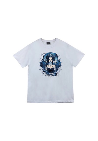 Evanescence - Müzik Grubu Baskılı Unisex %100 Pamuk T-shirt Beyaz