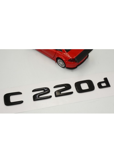 C 220d Bagaj Parlak Siyah ABS 3M 3D Yazı Logo