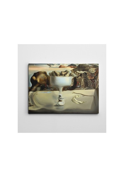 Salvador Dali Apparition Of Face And Fruit Dish On A Beach Kanvas Tablo