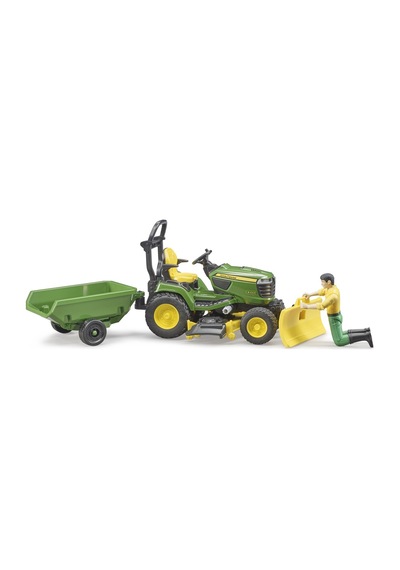 Bruder John Deere Çim Biçme Traktörü Ve Bahçıvan