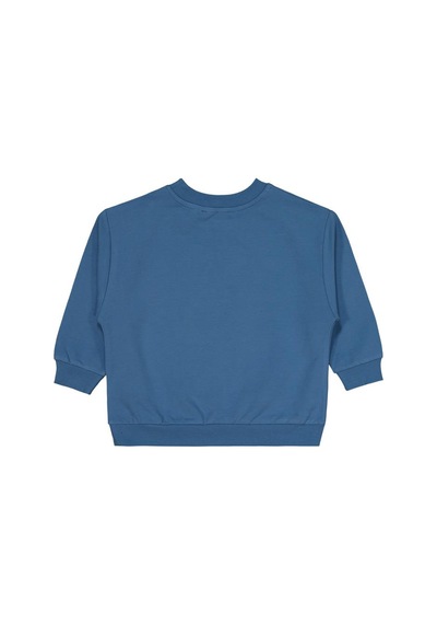Civil Boys Cvl Team Etiketli 2-5 Yaş Sweatshirt - Mavi İndigo