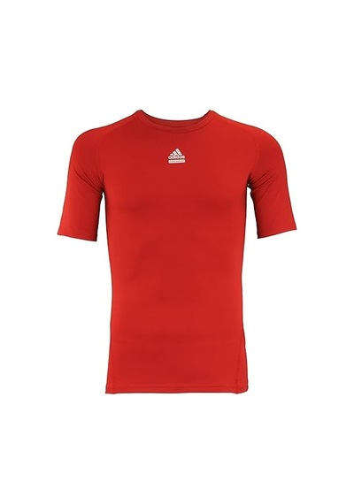 Adidas Techfit Climalite Slim Tişört Kırmızı Body