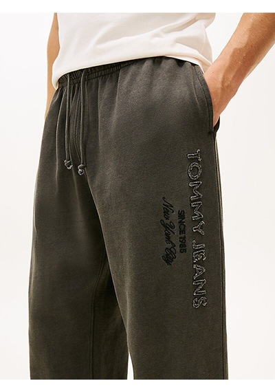 Tommy Hilfiger Tjm Rlx Gmd New Classıcs Jogger Erkek Siyah Eşofman Altı - Dm0dm22360