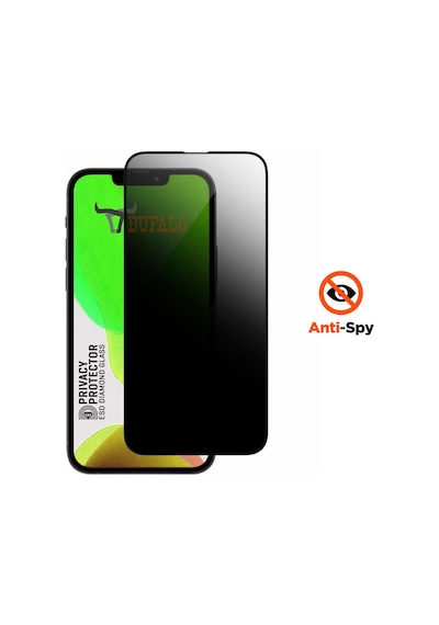 Bufalo Apple Uyumlu   iPhone 16 Pro Esd Anti Static Hayalet Privacy Cam Ekran Koruyucu