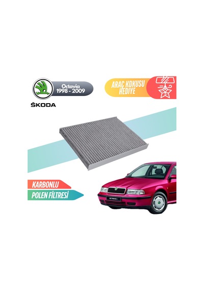 Skoda Octavıa 1998-2009 Model Karbonlu Polen Klima Filtresi