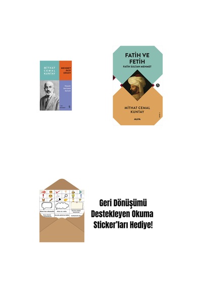 Mehmet Âkif Ersoy - Hayatı Seciyesi Sanatı + Fatih Ve Fetih + Okuma Sticker'ları