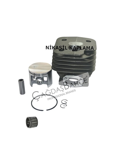 Husqvarna 272 Testere Nikasil Silindir Piston Seti 52 Mm