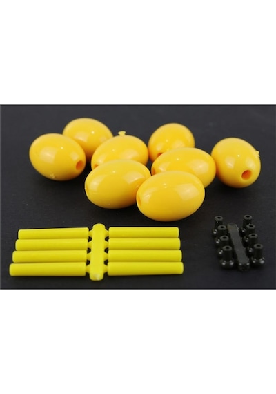 Renat Carp Sazan Dip Boncuk Oval Sarı