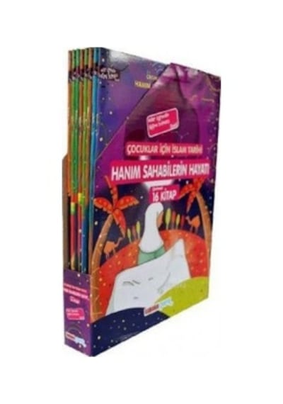Çocuklar İçin Hanım Sahabilerin Hayatı-16 Kitap Takım - Hasan Kaluç - Kahraman Çocuk